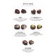 thumbnail image 3 of Caja de Regalo de Chocolate Godiva Gold Dark 15 Piezas Kosher, 3 of 6