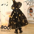thumbnail image 3 of Toddler Kids Halloween Party Cape Cloak Set With Matching Hat, 3 of 5