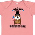 thumbnail image 4 of Inktastic Happy Groundhog Day February Boys or Girls Baby Bodysuit, 4 of 5