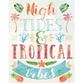thumbnail image 3 of Gango Home Decor Tropical Words of Paradise II & III by Jess Aiken (Ready to Hang); Two 11x14in White Framed Prints, 3 of 5