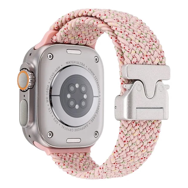 Correa Trenzada de Silicona para Apple Watch, Compatible con Todas las Series