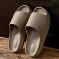thumbnail image 1 of Sandalias de verano para mujer, para interior y hogar, con suela gruesa, para baño, antideslizantes, para parejas, para uso exterior, con suela suave, para verano, 1 of 5