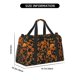 thumbnail image 3 of Disketp Daisies Bolsa de Viaje Tipo Duffle, Bolso de Mano para Fin de Semana para Mujer, Bolsa de Gimnasio Ligera para Hombre, Esencial para Viajes, 3 of 7