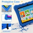 thumbnail image 4 of HDJ 7 in 1024 x 600 Child Tablet,Kids Tablet with Parent Control 32 GB, Android 13, Wi-Fi, Bluetooth, Blue, 4 of 8
