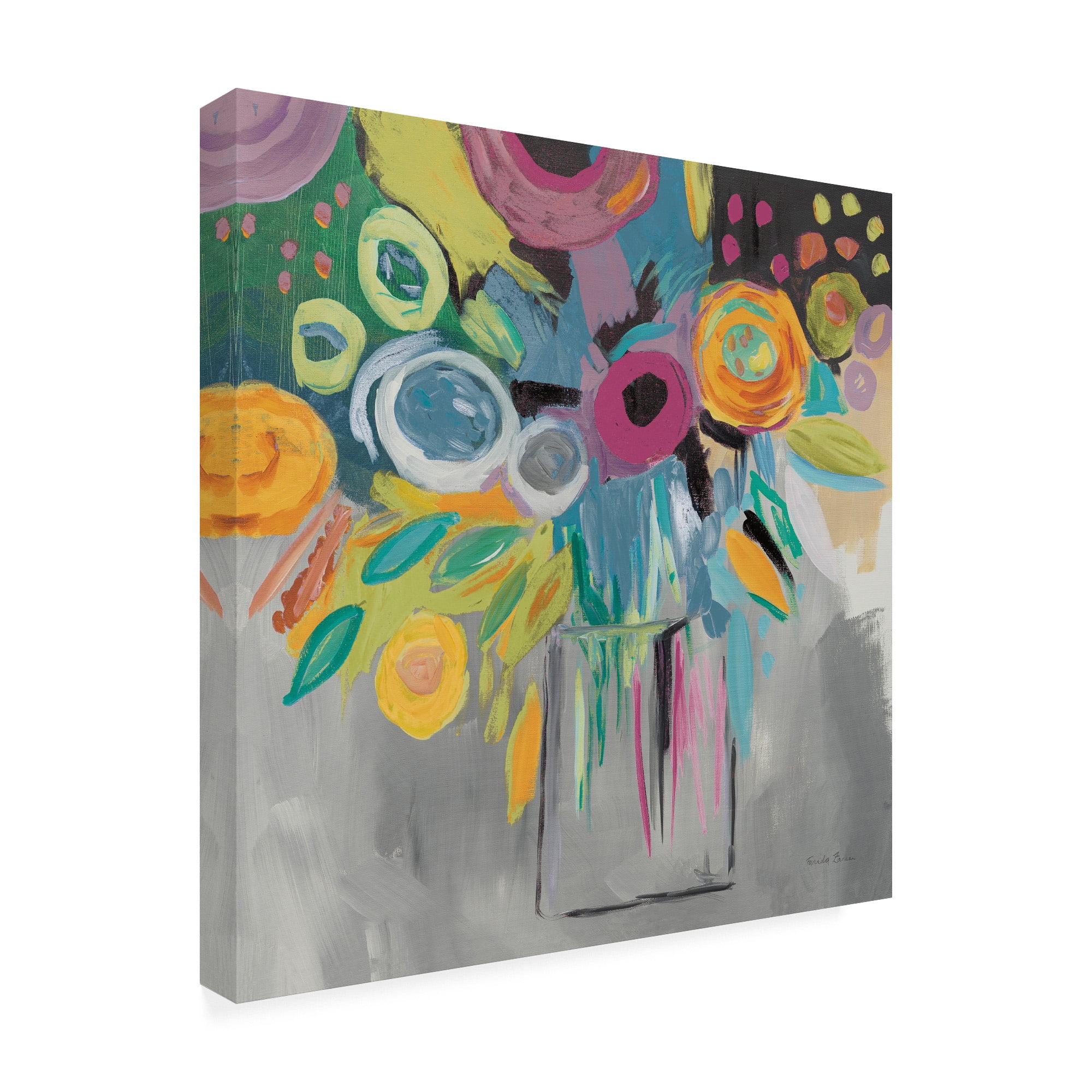 Trademark Fine Art 'Burst of Magic Autumn' Canvas Art by Farida Zaman