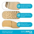 thumbnail image 6 of BIRDROCK HOME 4-Panel Christmas Tree Collar - Gold Bubble Tree Skirt - Small 26" Base - Easy to Assemble Xmas Tree Base Cover - Metal Holiday Decoration - Water Base Protection from Pets, Skirt Decor, 6 of 8