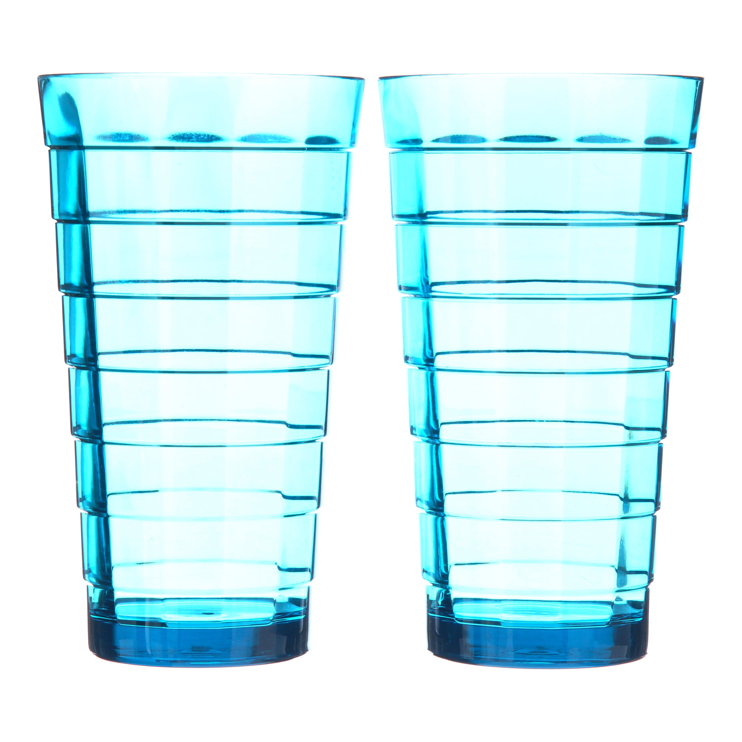Kryllic Plastic Tumblers Set Of 16 Color Plastic Drinking Glasses 20 OZ  Assorted Colors Plastic Cups…See more Kryllic Plastic Tumblers Set Of 16  Color