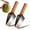 2pcs, variant on Triangle Watermelon Cutter, Heavy-Duty Stainless Steel Melon Slicer with Ergonomic Wooden Handle, Quick Fruit Divider for Party & Picnic