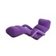 thumbnail image 2 of Sofá Cama Gloria Plegable Resistente Al Desgarro Color Morado 180x60x18cm, 2 of 9