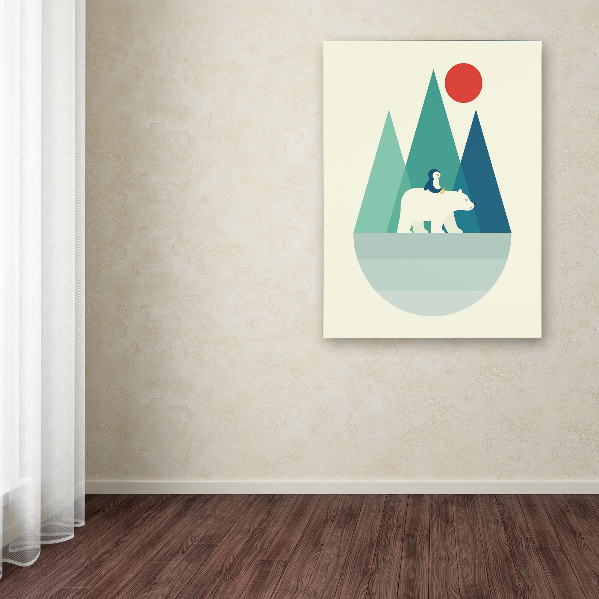 Trademark Fine Art 'Bear You' Canvas Art by Andy Westface