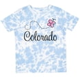 thumbnail image 3 of Inktastic Butterfly Colorado Girls Toddler T-Shirt, 3 of 5