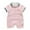 Pink, variant on MANHUJI Baby Girl Summer Clothes Toddler Baby Boys Girls Short Sleeve Turn-Down Collar Pocket Romper Jumpsuits Newborn Boy Baby Pajamas 6-9 Months Baby Girls Clothes (Pink,66)