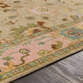 thumbnail image 5 of Hauteloom Peacham Wool Living Room, Bedroom Area Rug - Traditional - Dustypink, Lightbrown, SkyBlue - 18" x 18" Sample, 5 of 9