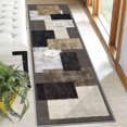 thumbnail image 5 of 2x6 FT Kitchen Runner Rugs Non Skid Washable, Faux Wool Rug Runners for Hallways Bathroom Carpet Runner, Soft Indoor Modern Floor Rug for Entryway Laundry Room, 5 of 11