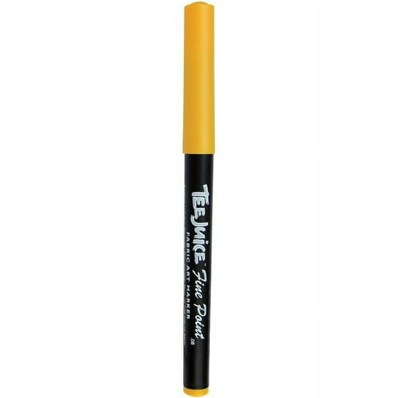 Jacquard Tee Juice Fabric Marker - Goldenrod, Fine Point, Marker