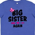 thumbnail image 4 of Inktastic Big Sister Again with Bow and Arrow Youth T-Shirt, 4 of 5