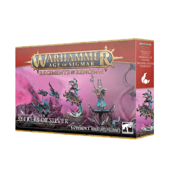 Games Workshop - Warhammer Age of Sigmar - Disciples of Tzeentch - Seekers of Silver