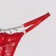 thumbnail image 5 of Gibobby Calzoncillos sexy Bragas universales para las cuatro estaciones con colgante de de encaje Sexy para mujer(Rojo,G), 5 of 5