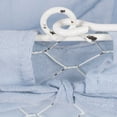 thumbnail image 2 of 16" Washed Denim Blue and Antique White Home Essentials and Collectibles Chicken Wire Egg Basket, 2 of 3