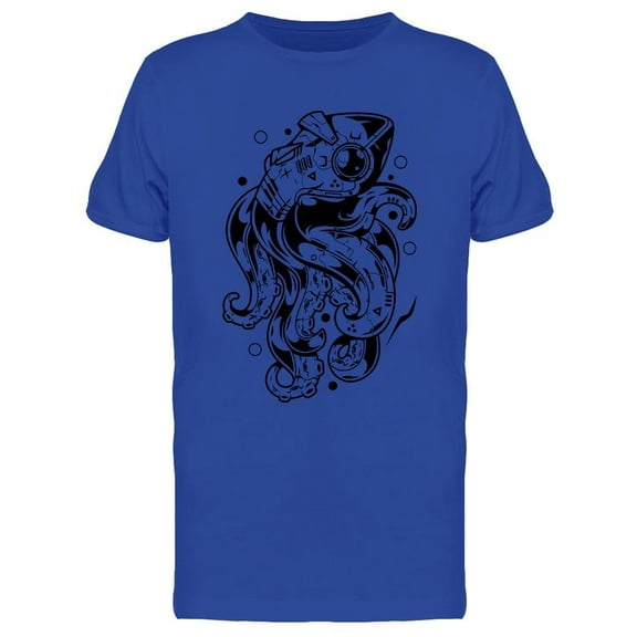 Mecha Octopus T-Shirt Men -Image by Shutterstock, Male Small