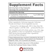 Protocol For Life Balance - L-Tryptophan 500 mg - 60 Veg Capsules