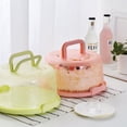 thumbnail image 3 of TAILTOSS Pink Cake Carrier - Transparent, Sealed, and 1Pc, 3 of 10