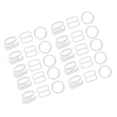 thumbnail image 3 of 20x Bra Strap Sliders / Hook / O . 8 9 Adjuster For, 3 of 8