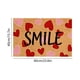 thumbnail image 3 of Felpudo de bienvenida de San Valentín con corazones rojos y rosas | Alfombra antideslizante para interior y exterior, ideal para porche y entrada | Tapete decorativo de 40 x 60 cm, 3 of 6