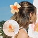 thumbnail image 5 of Pinza para el pelo con forma de flor transparente, pasadores para el pelo tipo banana, pinza antideslizante para la mandíbula, bonita pinza para el pelo para niñas, soporte para cola de caballo para m, 5 of 8
