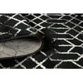 thumbnail image 7 of LBaiet 8' x 10' Black and Beige Geometric Power Loomed Rectangular Area Throw Rug, 7 of 7
