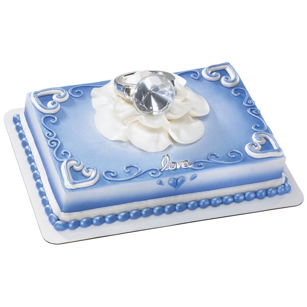 Cake Topper Decor, Wedding and Anniversary,With This Ring cake topper for wedding and anniversary30104 (1 SET)
