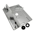 thumbnail image 3 of Aluminum Router Table Insert Plate W/ Miter Gauge for Woodworking Benches Table Saw Multifunctional Trimmer Engraving Machine ,Easy to Use, 3 of 5