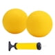 thumbnail image 5 of Pelotas de repuesto, mini voleibol, pelotas de juego redondas amarillas suaves y resistentes con 5 pulgadas 2 piezas, 5 of 8