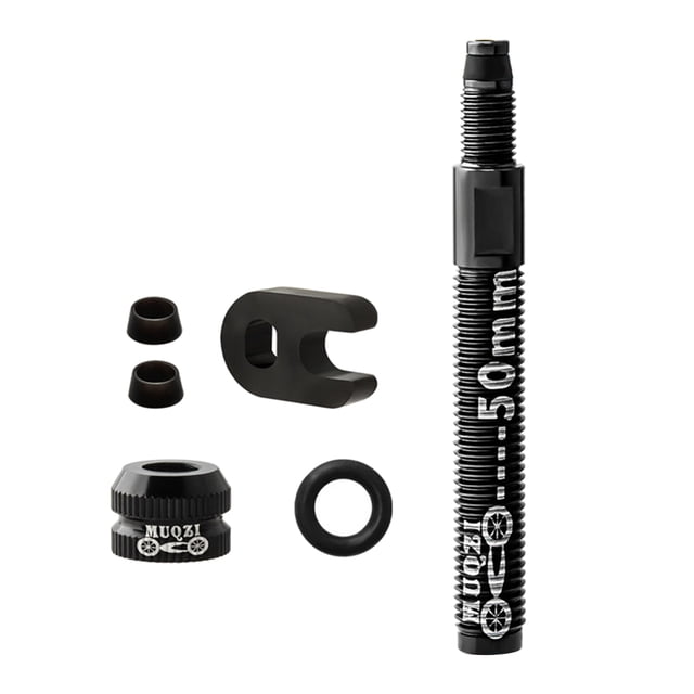 MTB Bicicleta De Carretera Tubeeles Neumático PRESTA Válvula Extender Universal Vacuum Neumático 50mm Negro Sunnimix vástago de válvula sin cámara