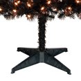 Holiday Time PreLit 6.5' Madison Pine Black Artificial Christmas Tree, ClearLights