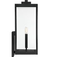 thumbnail image 4 of Westover 2-Light Earth Black Outdoor Wall Lantern, 4 of 6