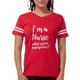 thumbnail image 1 of CafePress - I'm A Nurse What's Your Supe - Womens Football Shirt, 1 of 1