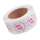 thumbnail image 2 of Round Baby Shower Stickers 500Set Pink Stick-On Labels Self-Adhesive Decorations For Events, 2 of 3