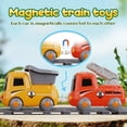 thumbnail image 3 of Carsky Steam Train Set for Kids with Lights, Sounds & Water Mist, Railway Tracks and Accessories, Christmas Train Toy Gift for Boys and Girls, 3 of 7