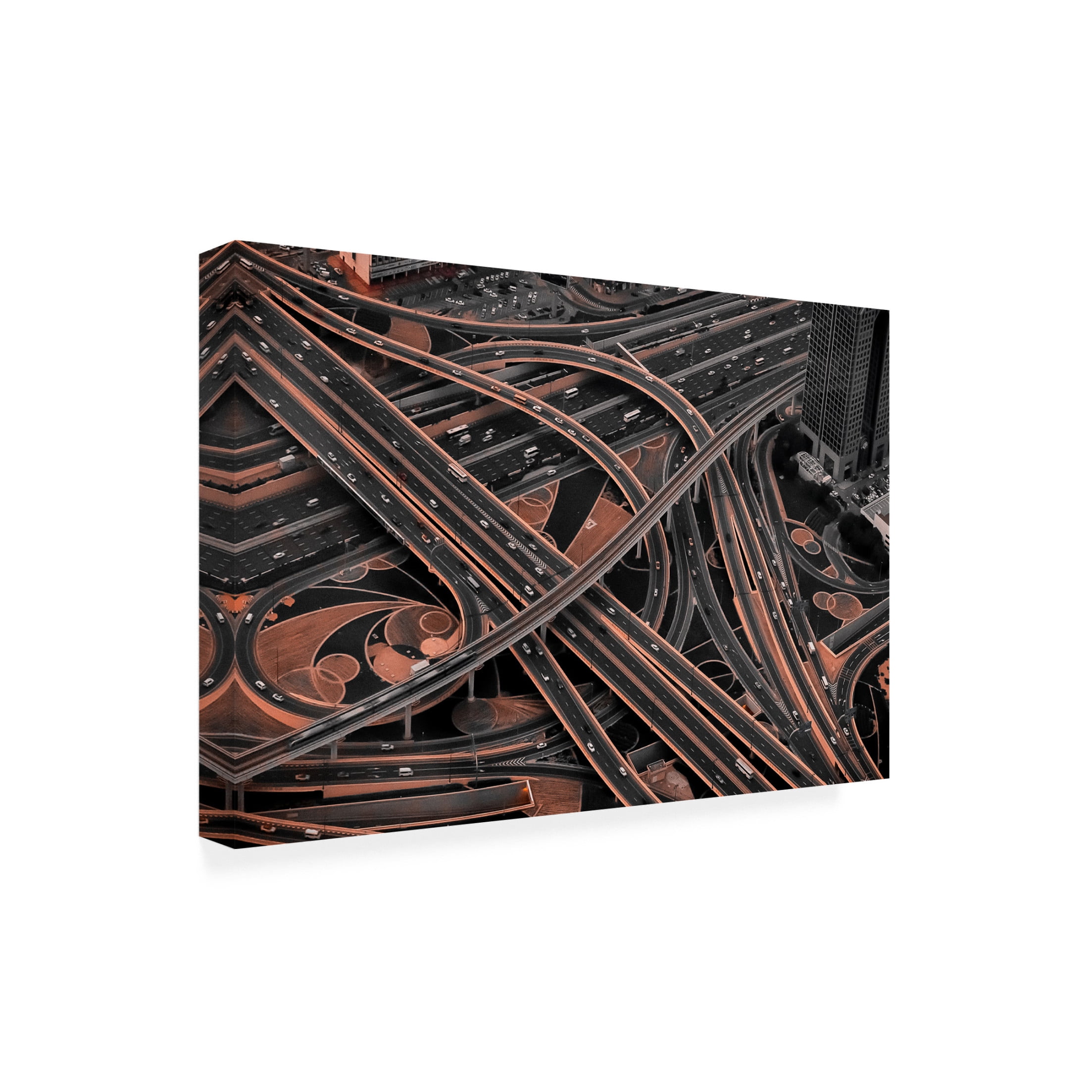Trademark Fine Art Klaus Tesching Dubai Canvas Wall Art