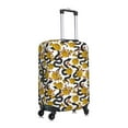 thumbnail image 3 of Uemuo Snake And Rose Printed Washable Luggage Cover - Fashion Suitcase Protector Fits 18-32 Inch Luggage -Medium, 3 of 9