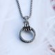 thumbnail image 4 of Colgante Dainty Gargantilla Punk Mujeres Ajustable Collar Collares Accesorio, 4 of 8