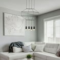 thumbnail image 2 of VONN Expression 18" ETL Certified Integrated LED Aluminum/Acrylic Pendant Black, 2 of 12