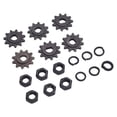 thumbnail image 1 of 25H Chain Motor Sprocket, 25H 11T Chain Sprocket D Hole 10mm Inner Diameter Robust  for Mini Bike, 1 of 7