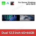 thumbnail image 3 of TPXINXIN Dual 12.3 inch Screen Car Radio For Gonow Xinglang 2012-2015 Android GPS Navigation Multimedia Video Player Stereo Receiver Head Unit, 3 of 14