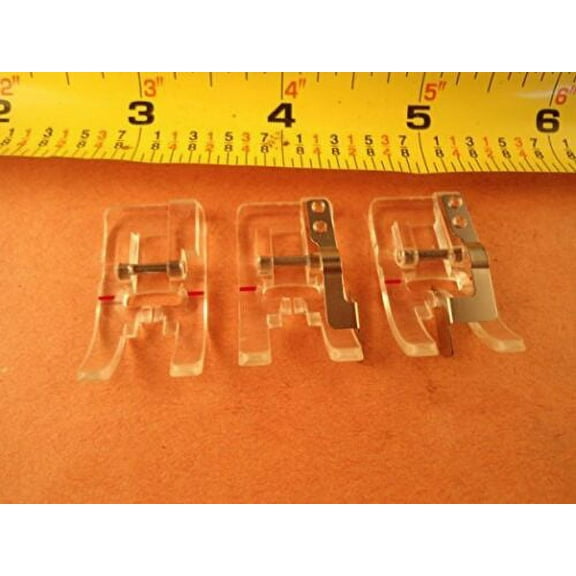 Clear A Presser Feet Kit for Husqvarna Viking Sewing Machine 9202370-96