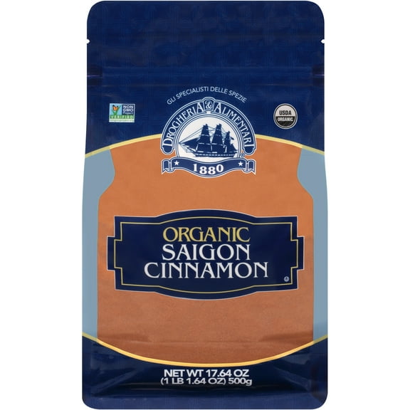 Drogheria & Alimentari Organic Ground Saigon Cinnamon, 17.64 oz