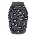 thumbnail image 1 of Spdoo Dog Sweater Leopard Pattern Pet Clothes Warm for Small Medium Dog Cats, 1 of 5