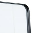 thumbnail image 4 of DecMode 12" x 36" Black Wall Mirror with Thin Frame, 4 of 7