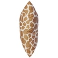 thumbnail image 2 of Everything Comfy Giraffe Print Decorative Throw Pillow, 16x16 Inch, Light Brown,, 2 of 4